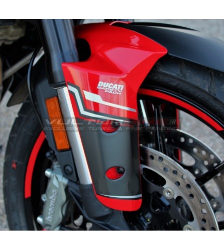 Pegatinas guardabarros acabado mate - Ducati Multistrada V4 / Rally