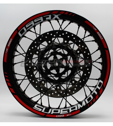 Supermoto Wheel Stickers - Yamaha XTX 660 