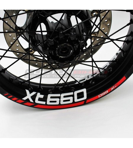 Pegatinas de rueda Supermoto - Yamaha XTX 660 