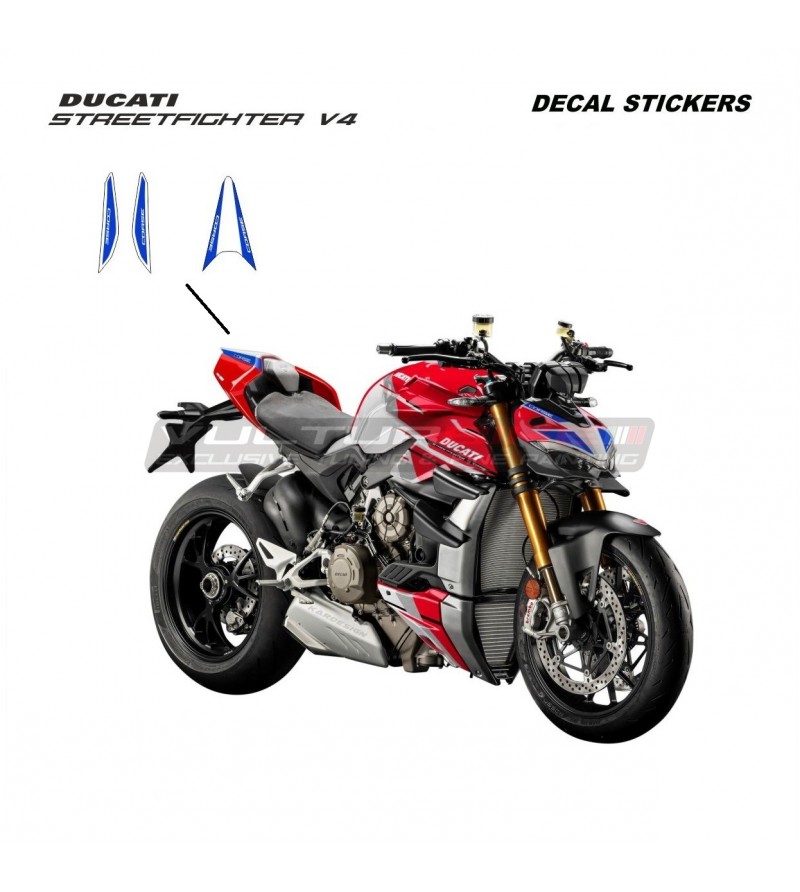 Adesivi codino design S CORSE - Ducati Streetfighter V4 / V2 