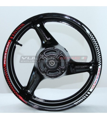 Autocollants de roue Pikes Peak design - Ducati Multistrada 1200 / 1260
