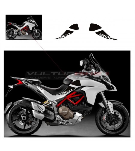Adesivi carene laterali - Ducati Multistrada 1200 dal 2015 