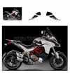 Autocollants carénages latérales - Ducati Multistrada 1200 depuis 2015 