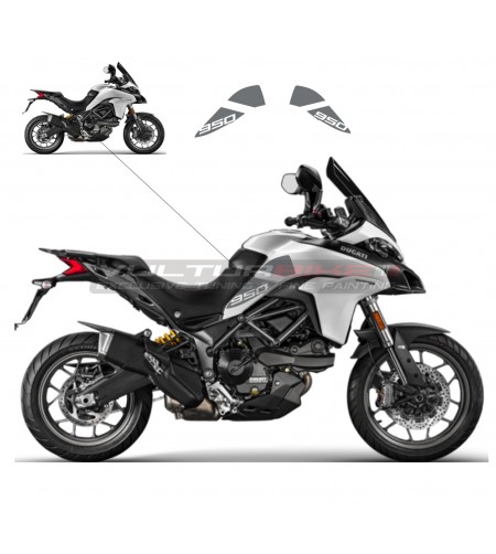 Pegatinas laterales del casco - Ducati Multistrada 950 