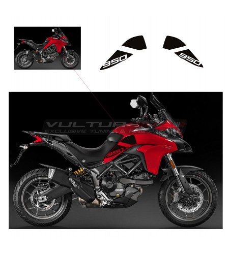 Adhésifs carénages latéraux - Ducati Multistrada 950 