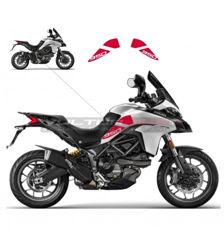 Pegatinas laterales del casco - Ducati Multistrada 950 